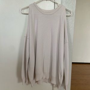 Hollister Women’s off the shoulder Sweater